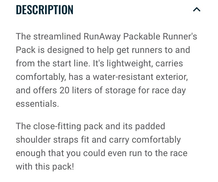 NATHAN RunAway Blue/Orange Packable Runners Backpack 7L NWT Hydration Compatible