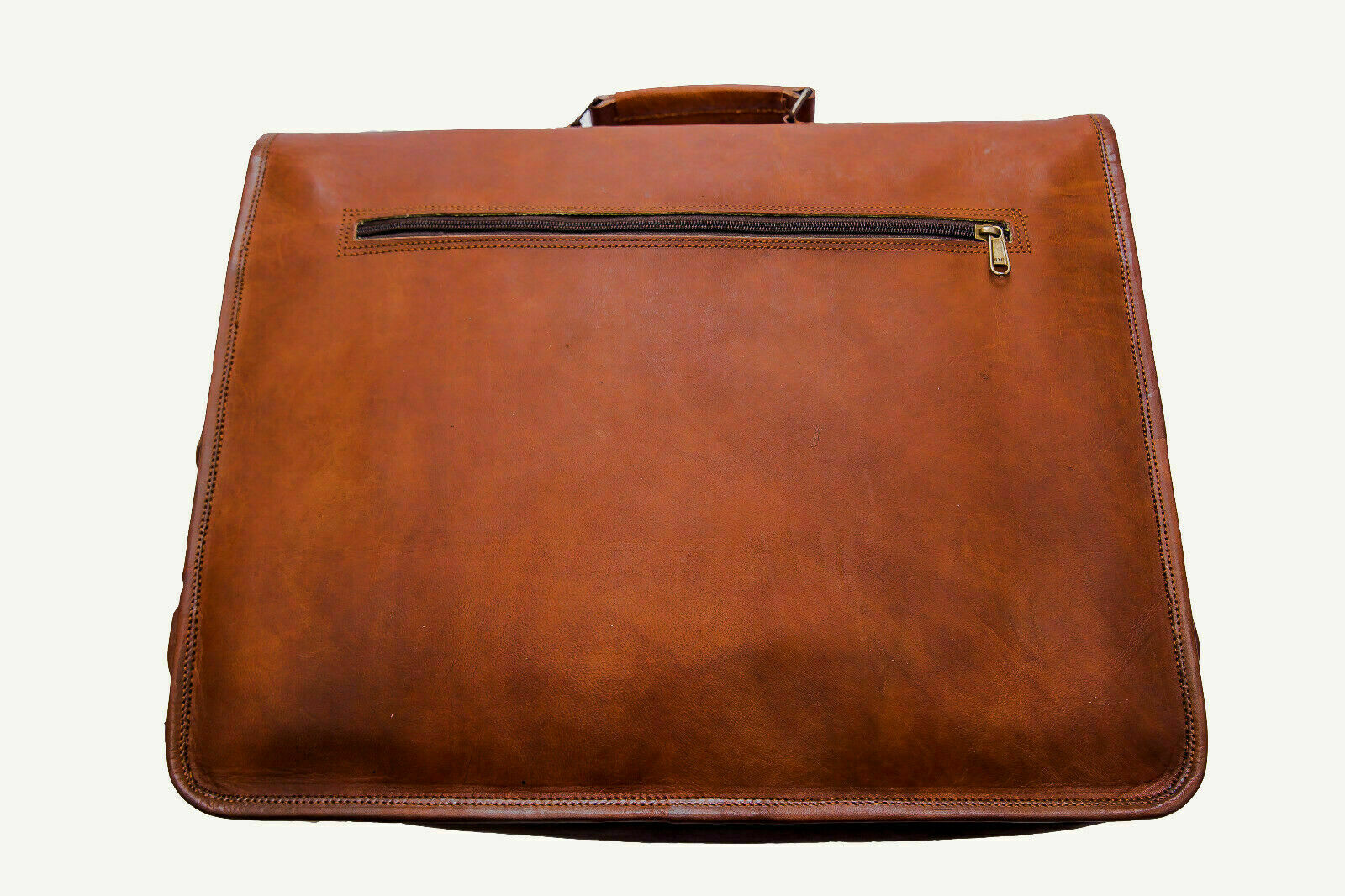 Messenger Handmade standard Briefcase Bag Satchel Men Genuine Leather Vintage