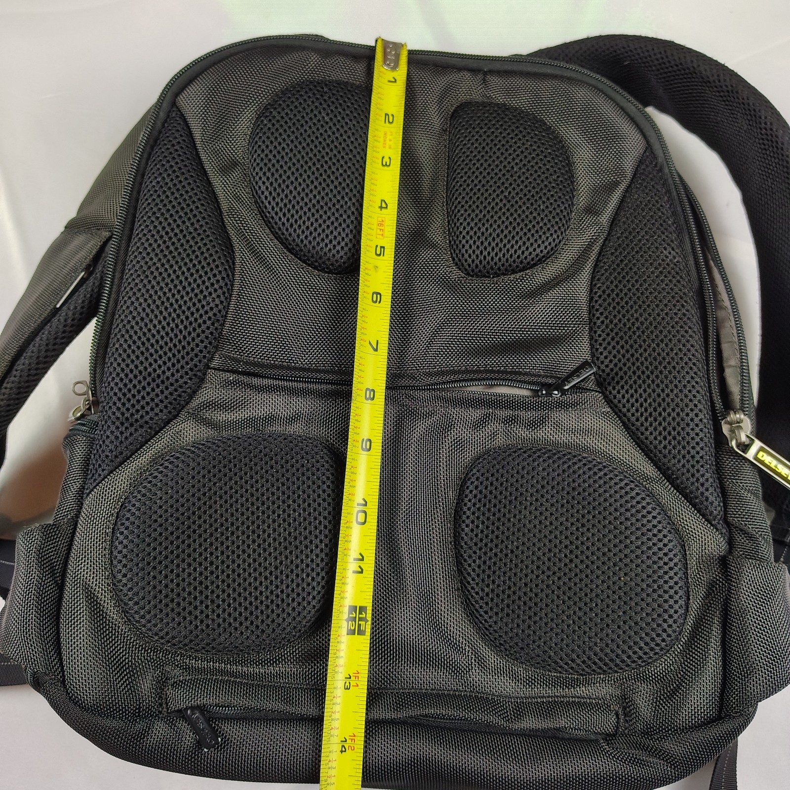Delsey Paris Icones Quarterback Plus 2 Compartment Laptop Backpack ~14″x12″x6″