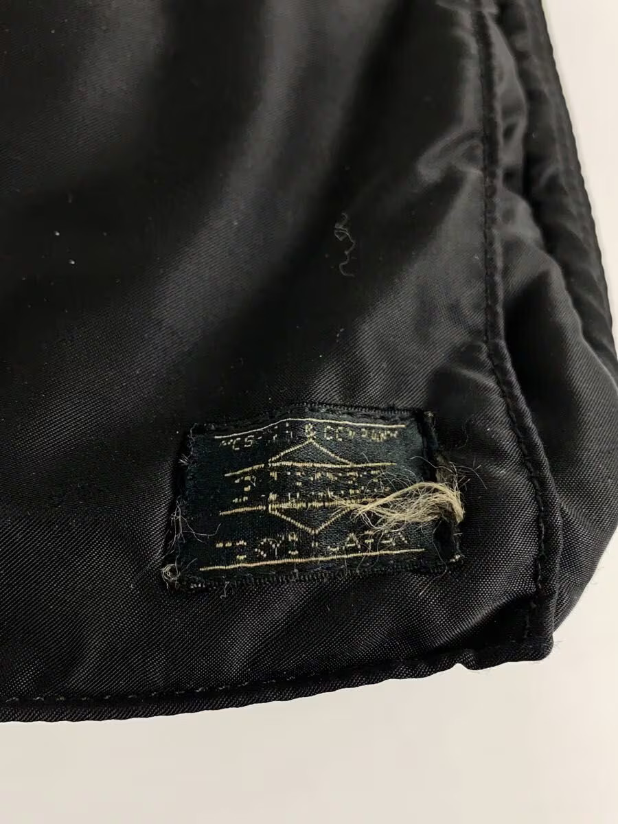PORTER 2WAY DOCUMENT BAG W zip TANKER Black 622 15151