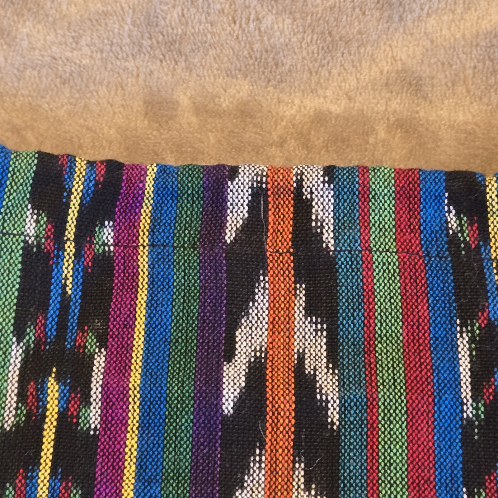 Vintage Native Aztec Southwestern Navajo Style 9×7″ Small Multicolor Tote Bag