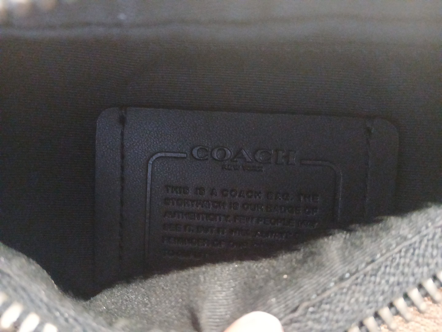 Coach Grade Belt In Signature Canvas With Varsity Stripe. A10