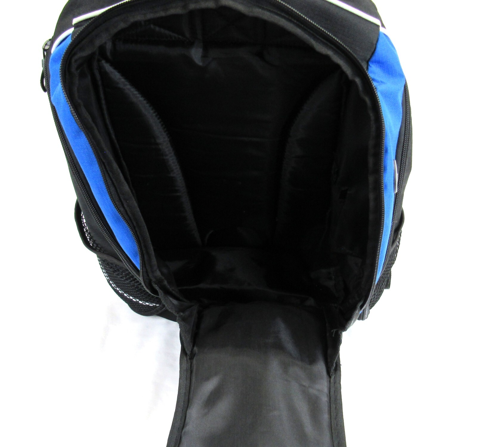 Black and Blue Backpack Fastenal Multi pocket Bag outdoor laptop school