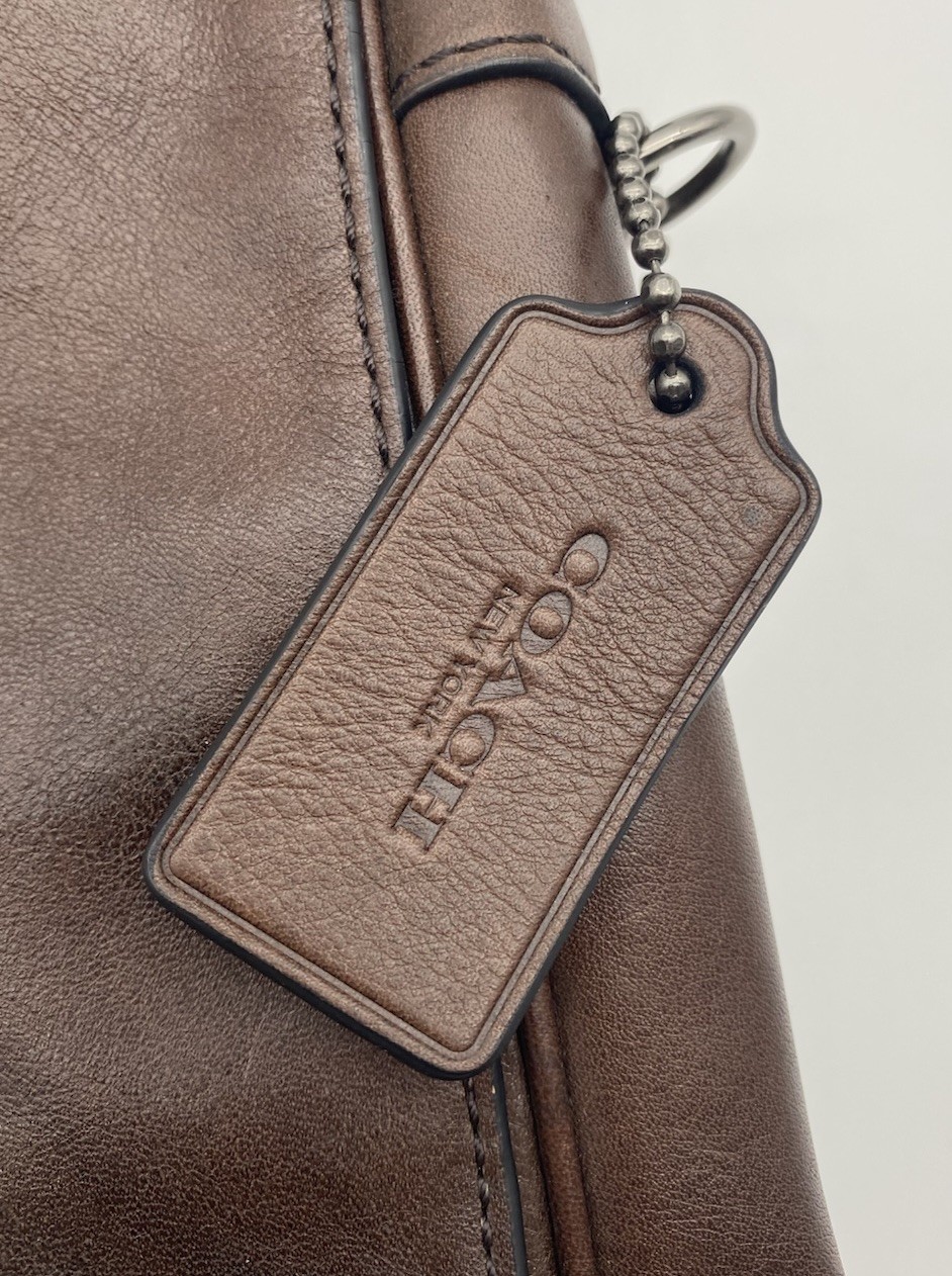 COACH Metropolitan Courier Messenger Bag Mahogany Leather 72061 NWT