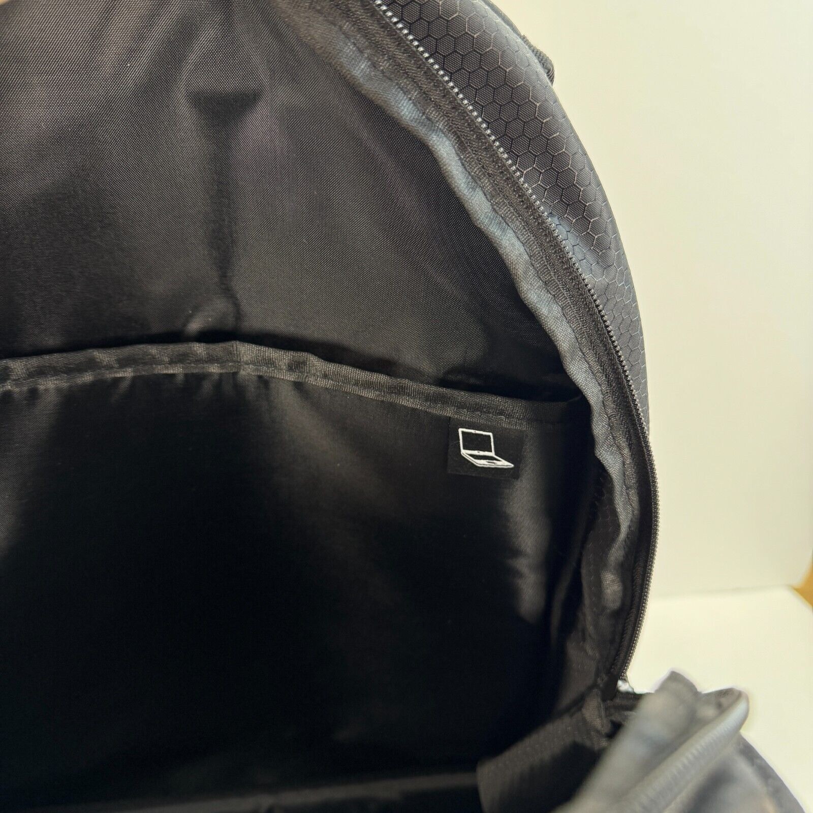Reebok Backpack Black Lillian With Laptop Compartment Bungee Shoulder Straps