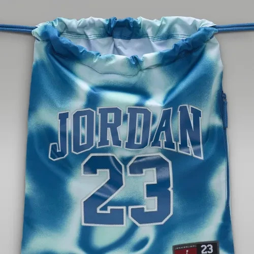 Jordan Drawstring Jersey Unisex Gym Sack Air Jumpman Blue White 9A0757 U1R