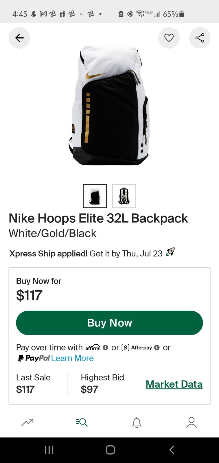 Nike Hoops Elite Pro Backpack 32L DX9786-100