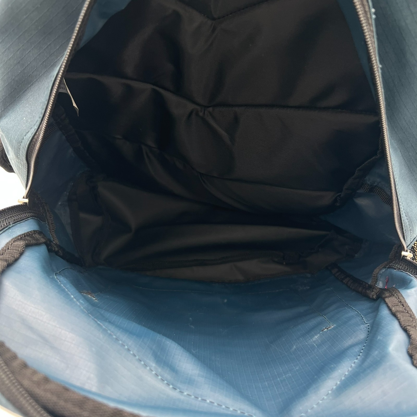 Reebok Backpack Blue Black Laptop School Travel Gym DayBag Multi Pocket Gorpcore