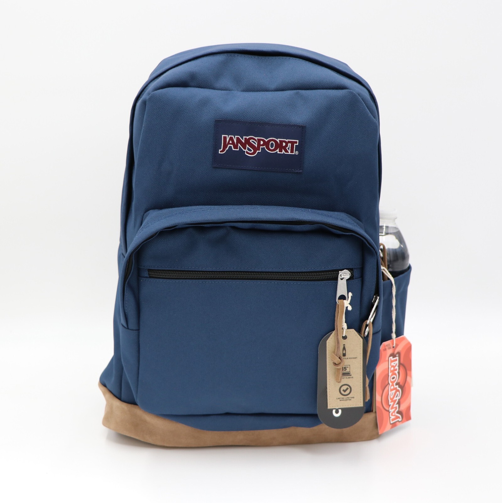 Jansport “Right Pack” Backpack Suede School Book Bag Laptop Original Authentic