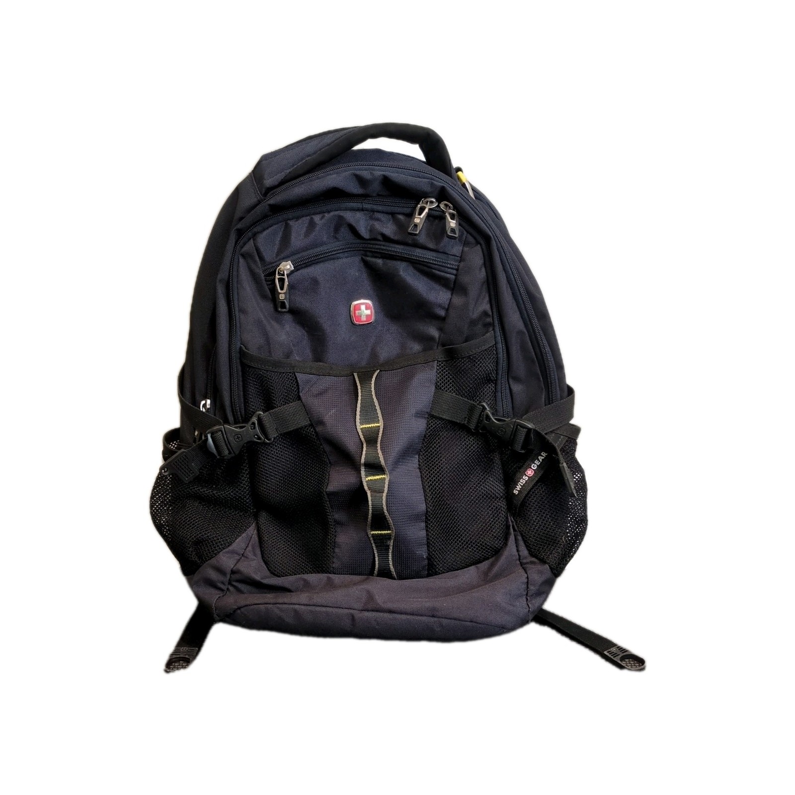 Swiss Gear Airflow Black Heavy Duty 17″ Laptop Backpack Multi Compartments