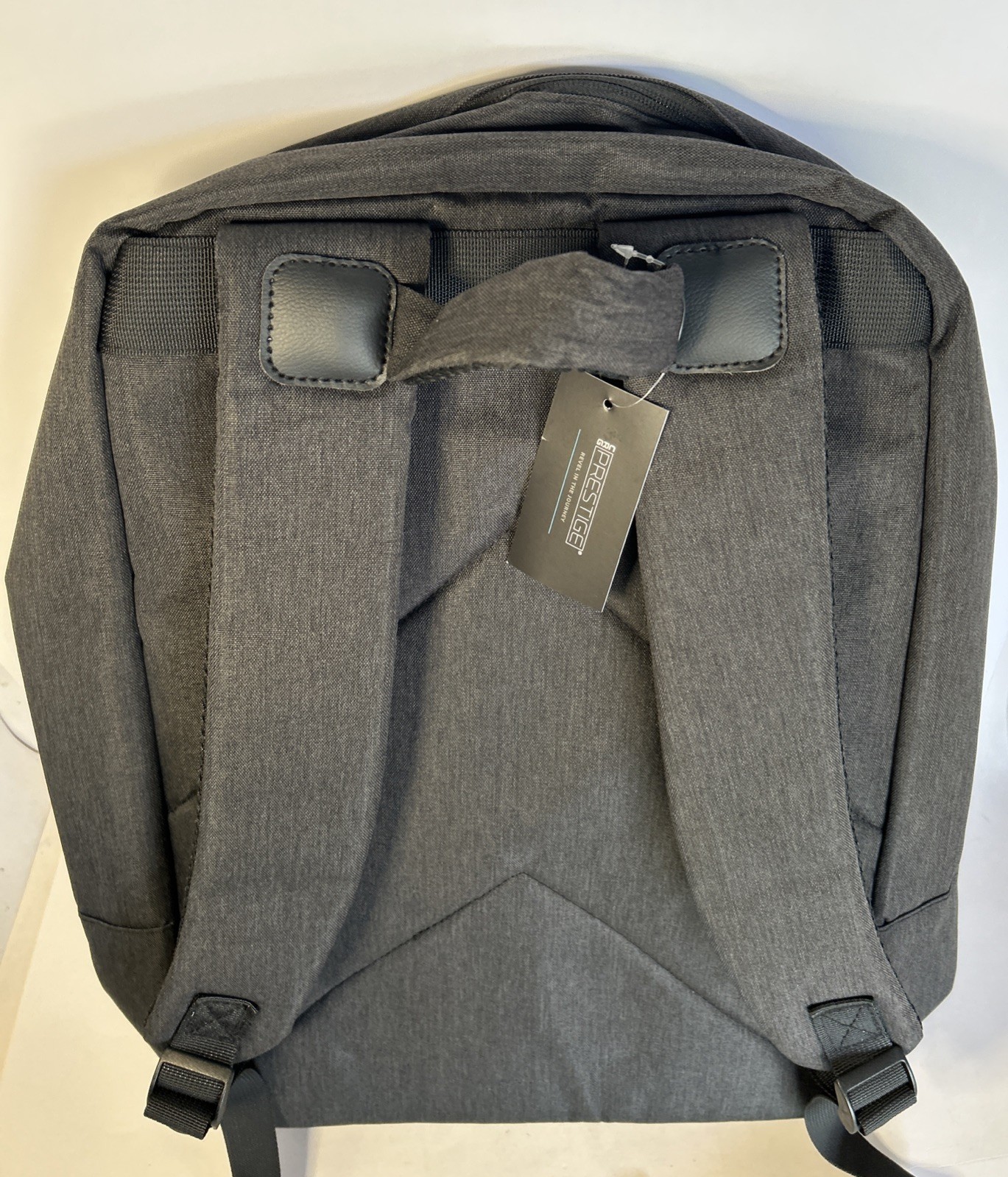 Prestige 17 Inch Laptop Backpack Black CRG-226-BK-4 Pocket-Zippers-School-Work