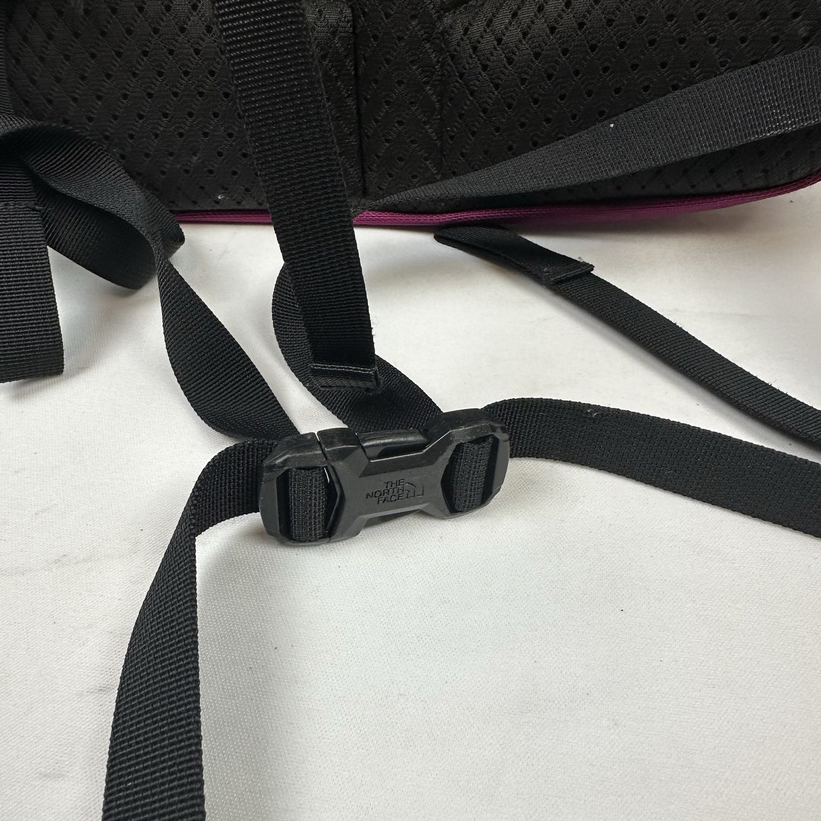 The North Face Recon Laptop Backpack Travel School Bag Gym Black Flex Vent