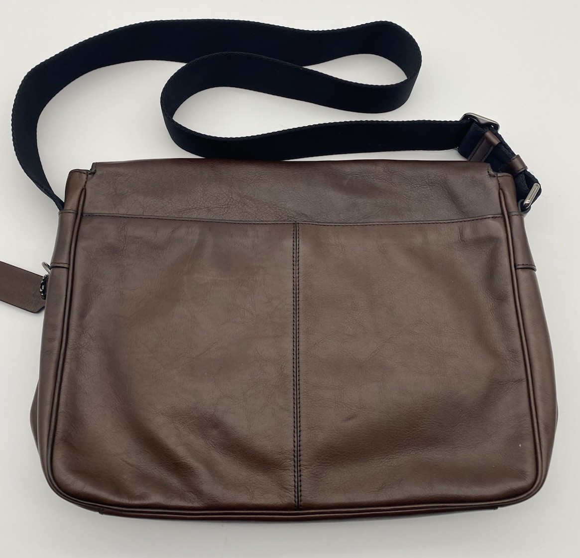 COACH Metropolitan Courier Messenger Bag Mahogany Leather 72061 NWT