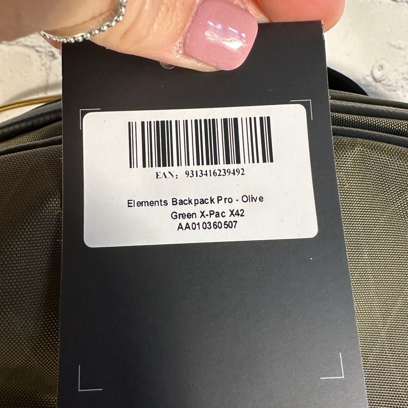 NEW Alpaka Elements Backpack Pro Olive Green X-Pac X42 26L Laptop Bag Bookbag