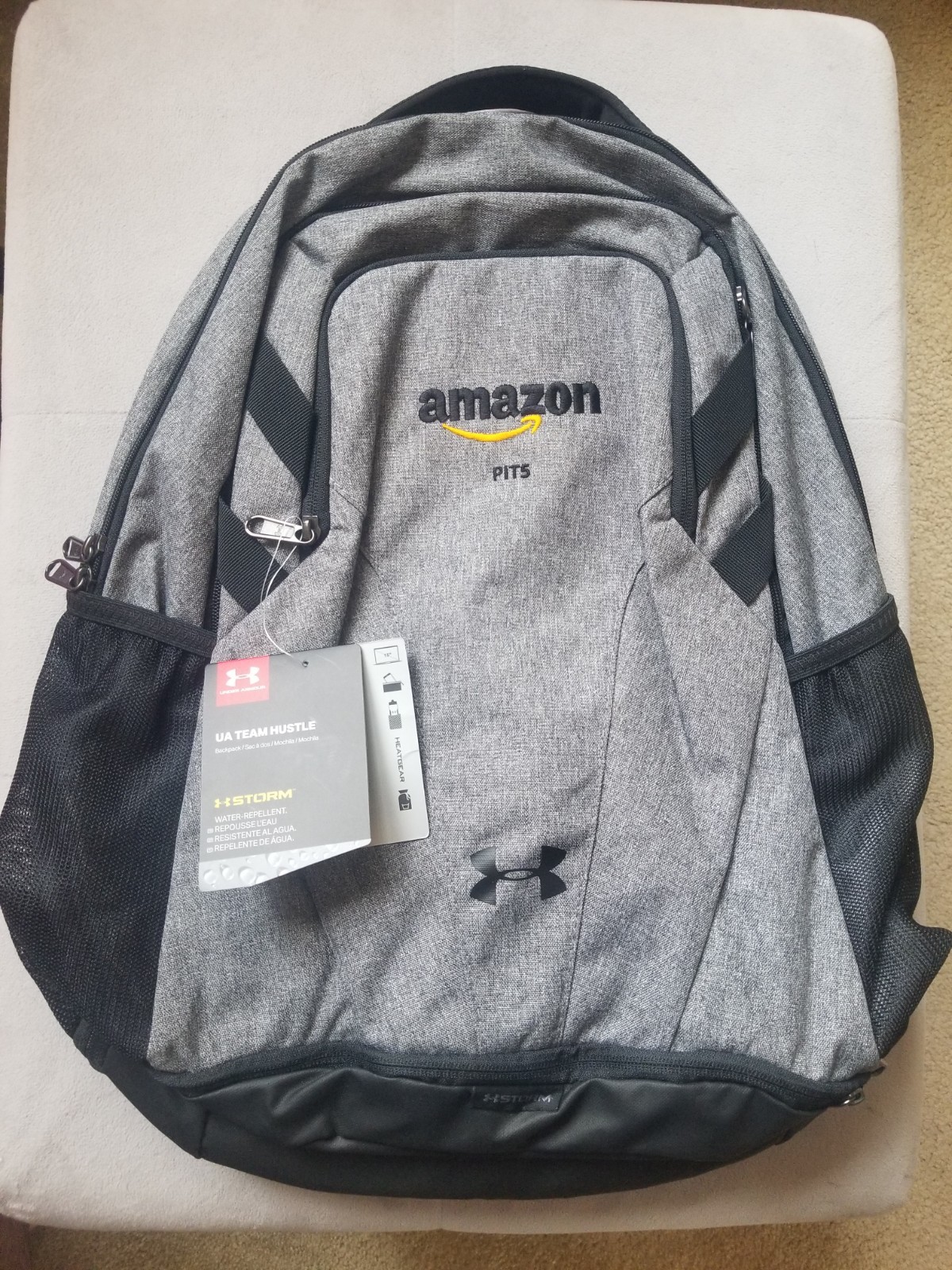 NWT Under Armour x Amazon employee exclusive ‘Team Hustle’ backpack 31 liter