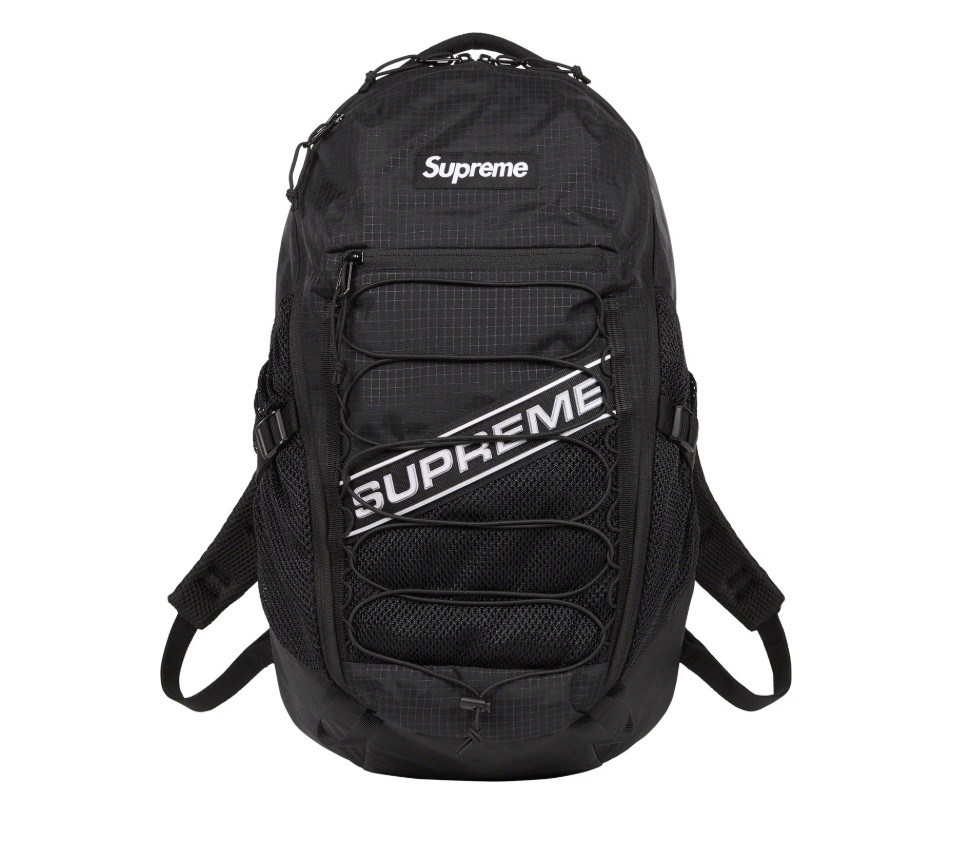 Supreme FW23 3D Logo Backpack Black Box Logo (USED)
