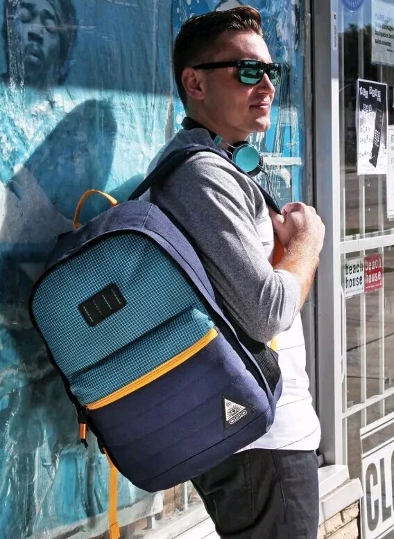 OGIO International Lewis Unisex Laptop Backpack, Multicolor Adjustable, Graphic