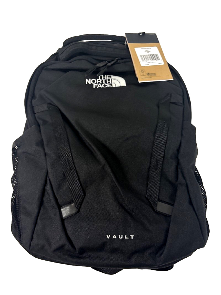 The North Face Vault Everyday Laptop Backpack Commuter Travel Bag Black – New