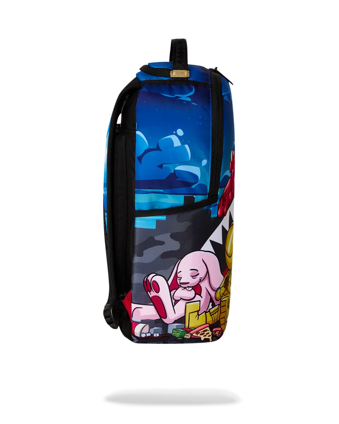 Sprayground THE AFTER PARTY Sleepy Backpack🔥New Black Bookbag Large School Bag