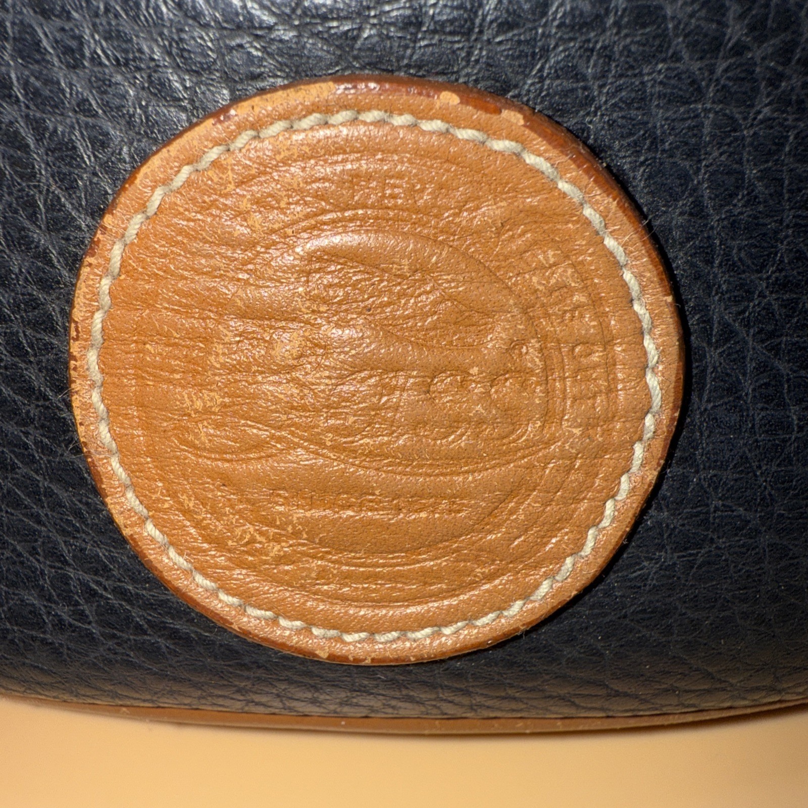 Vintage, GH Bass Fanny Pack/ Waist Bag, Black Made in China 90’s VTG leather
