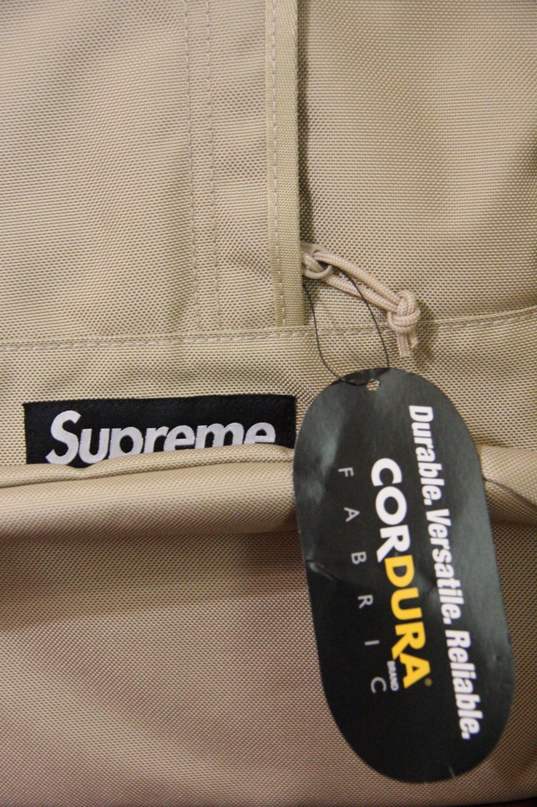 Supreme Backpack “SS18” – Codura , Beige Supreme SS18 , OS, New with tags