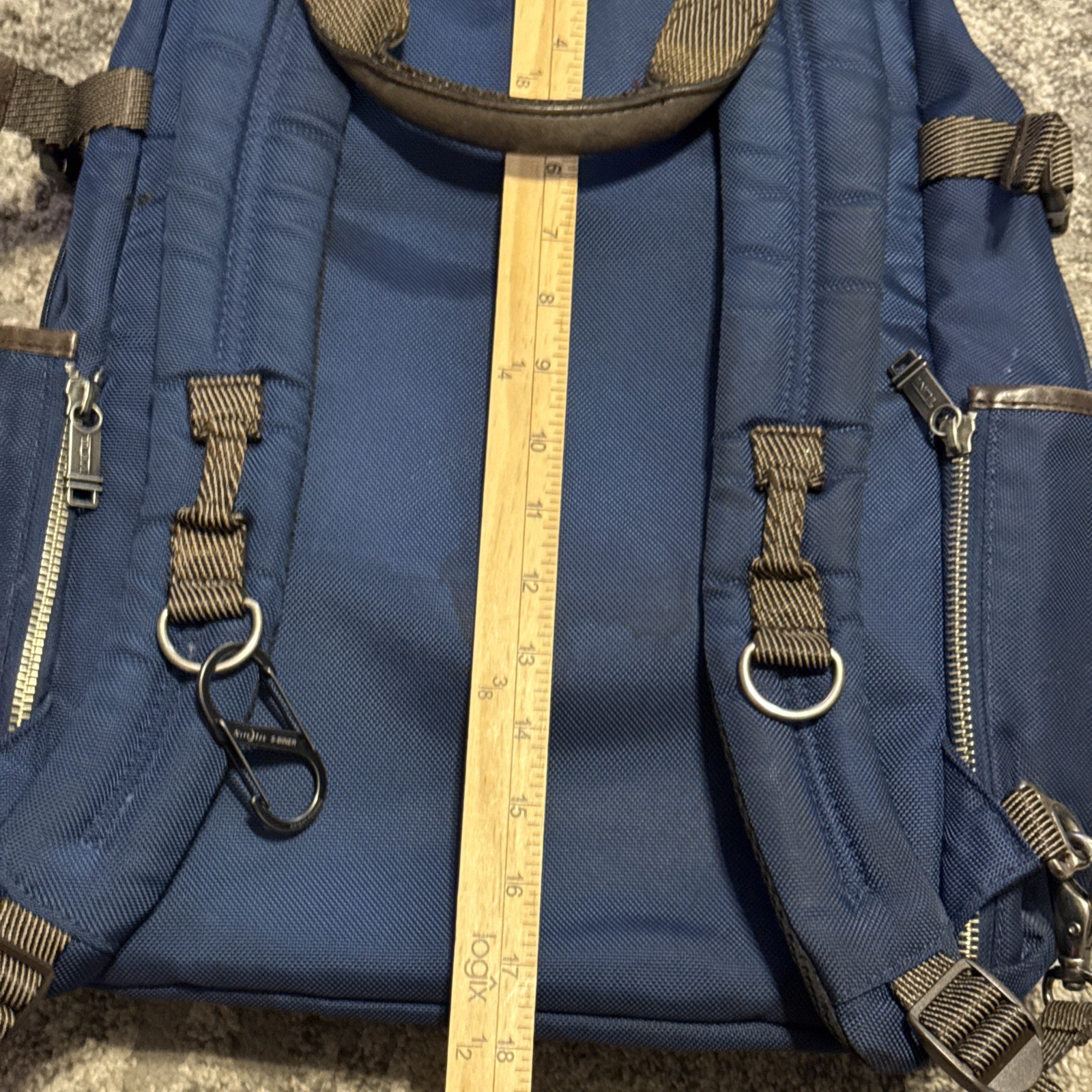 TUMI Alpha BRAVO Lejeune 2-Way Backpack Tote Blue