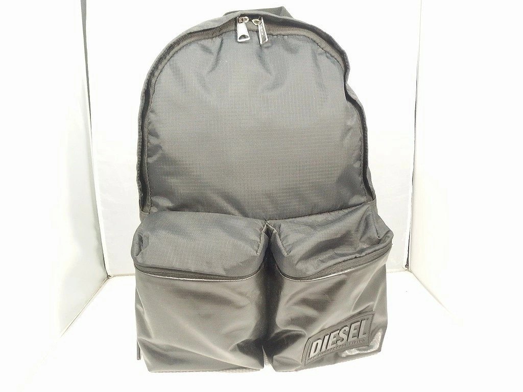 Import duty included for US buyers Diesel Black Backpack 31cm x 21cm x 45cm