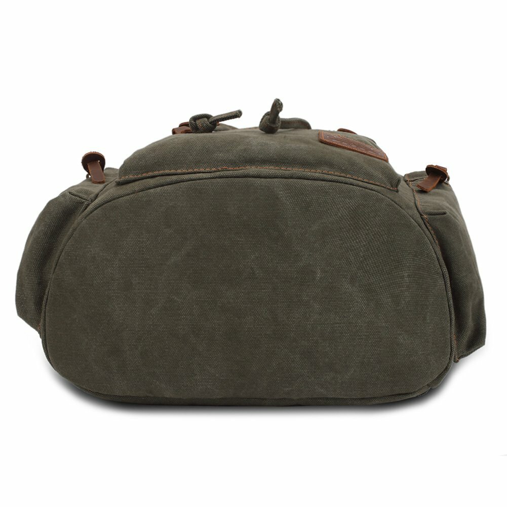 KAUKKO Men WOMEN Vintage Casual Canvas Rucksack Backpack Travel School Bag