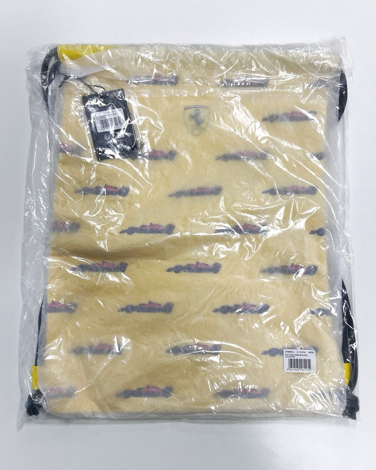 Ferrari Genuine F1 Racing Scuderia Drawstring Back Pack 16 Charles Leclerc 48554