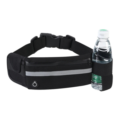 Waterproof Sport Runner Waist Bum Bag Running Jogging Belt Pouch Zip Fanny Pack