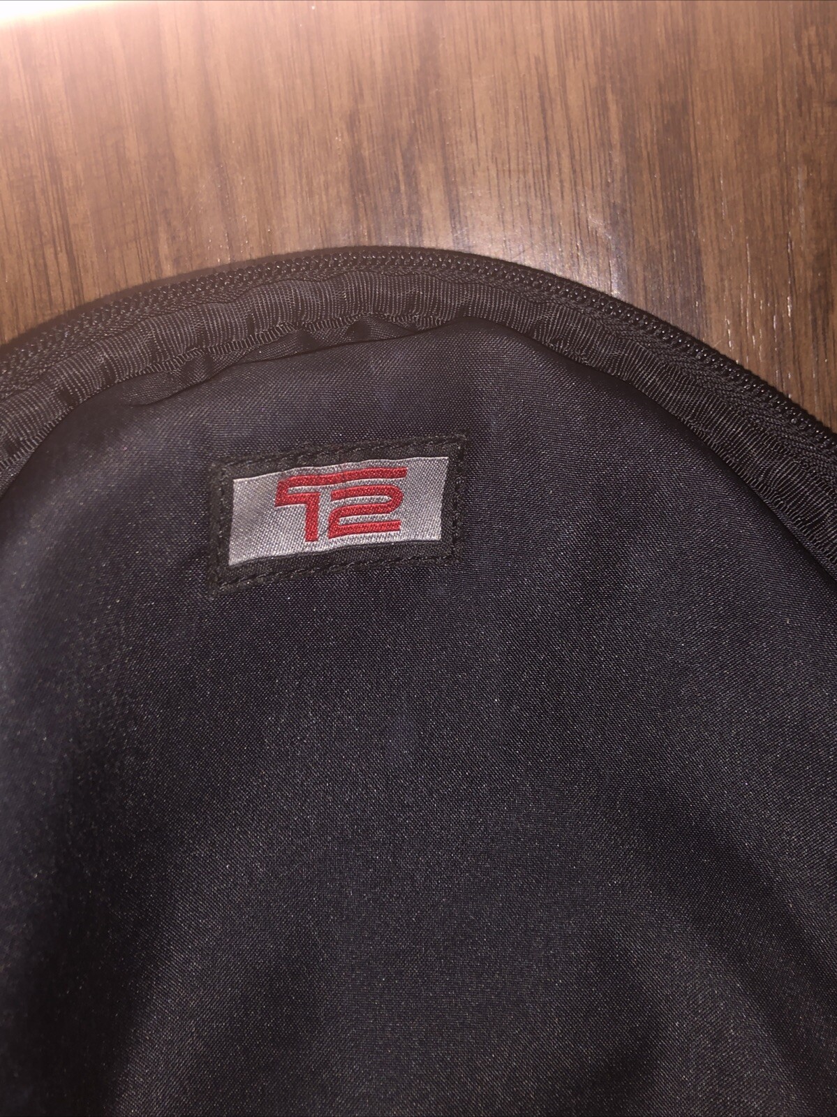 Tumi T2 Tech Backpack 513G Olive Green Appr 16x11x8 Ballistic Nylon & Leather B1