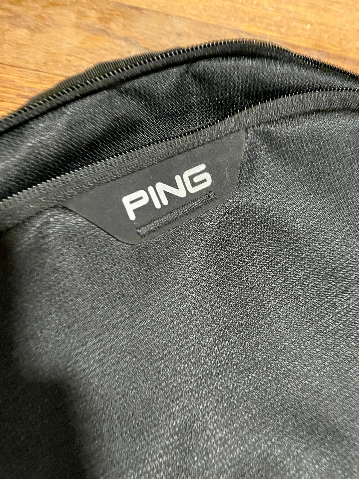 PING Backpack Black 8-Pocket Laptop Tablet Sleeve YKK Zippers Golf Travel Bag