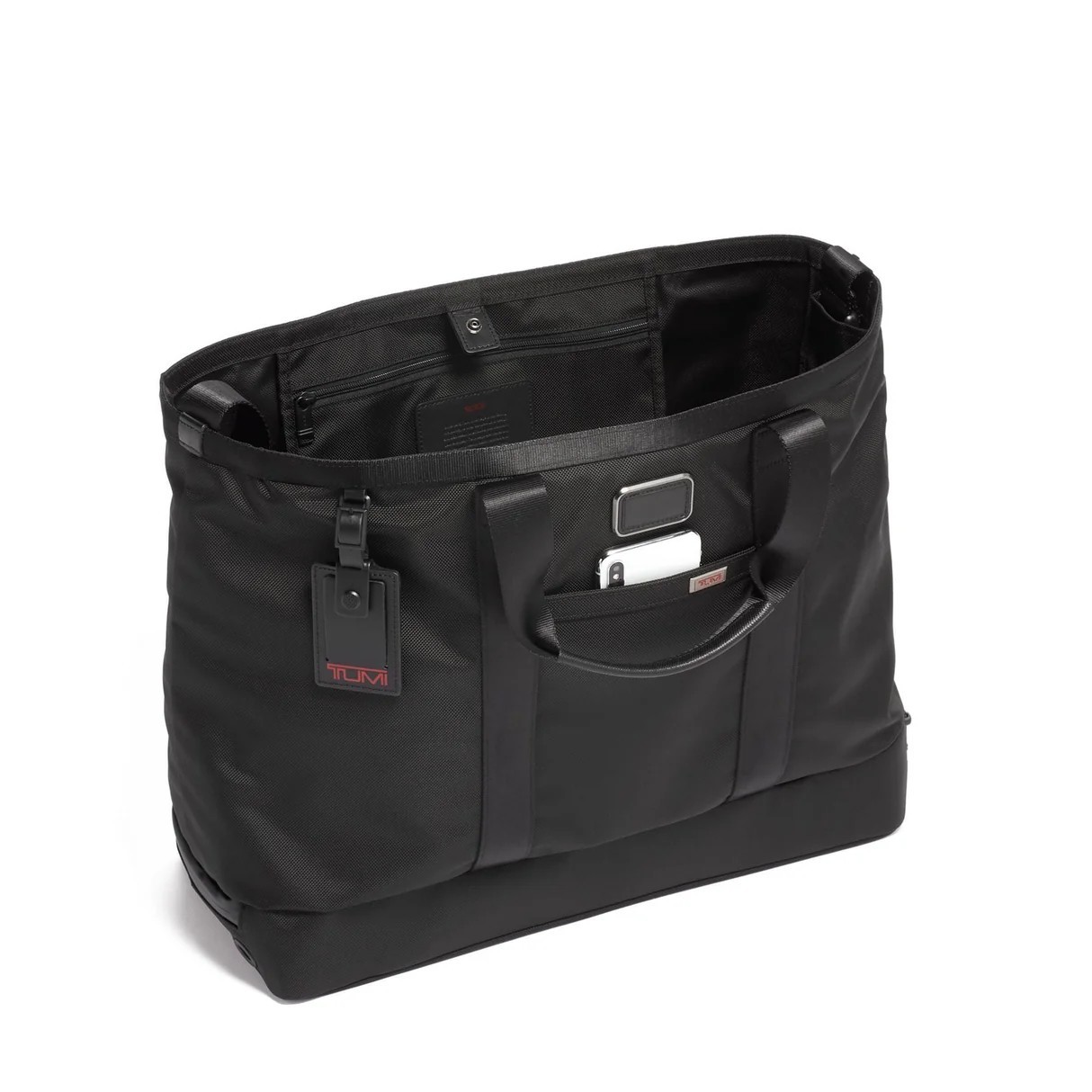 NEW TUMI Alpha 3 Carryall Tote Black 2203152 FXT Ballistic Nylon Business