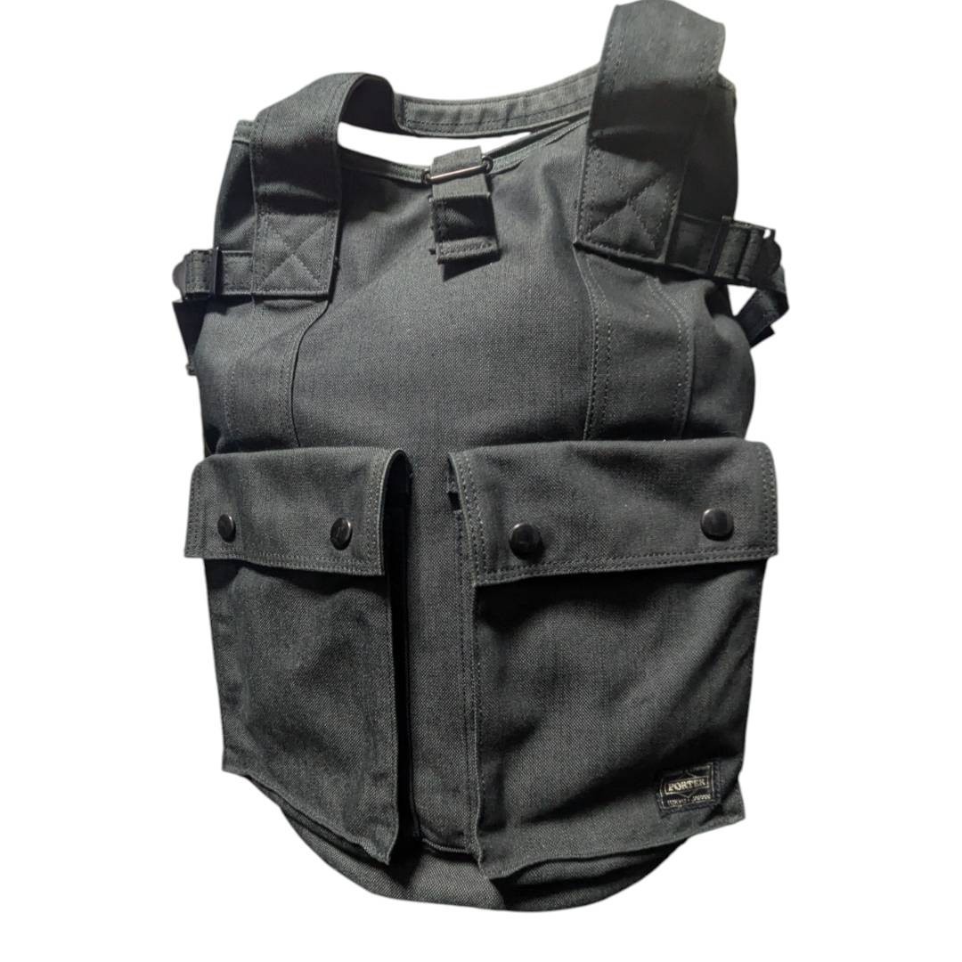 Porter Smoky 2Way Backpack Tote Bag Black Unused Level Japan Super Excellent
