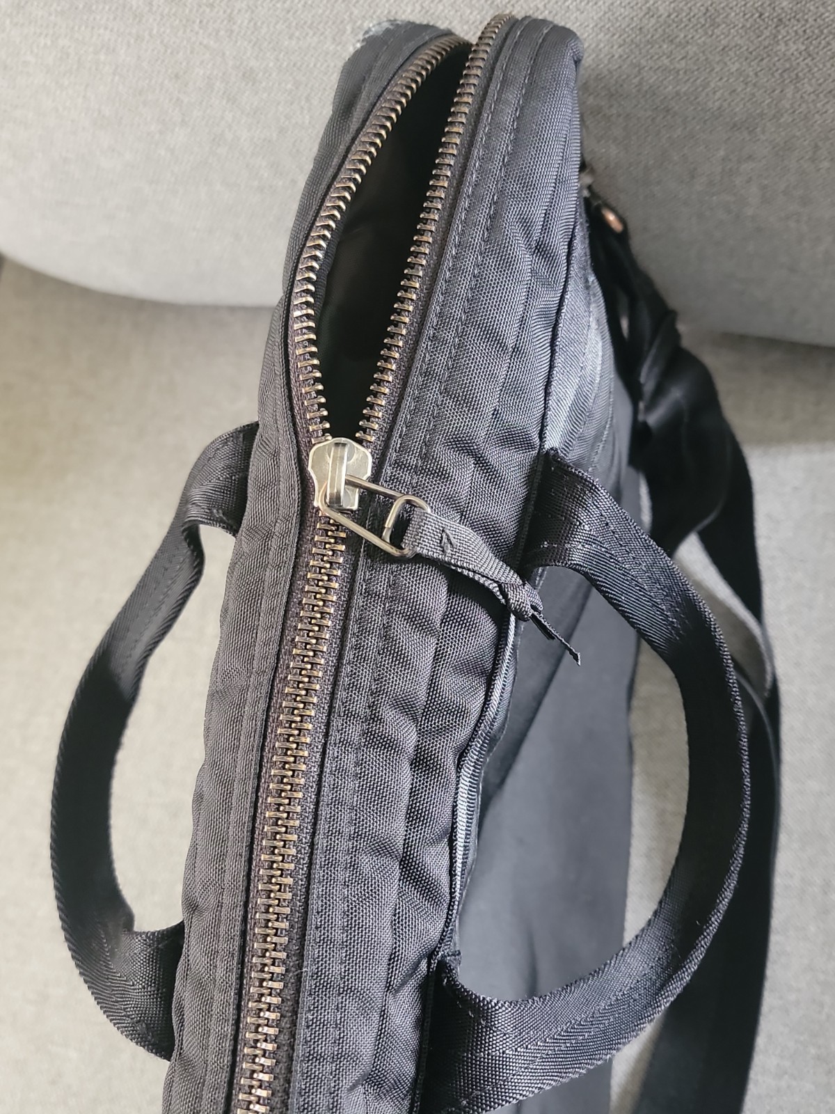 RARE Ralph Lauren Military Army Black/Camo Insulated Nylon Laptop Briefcase Bag