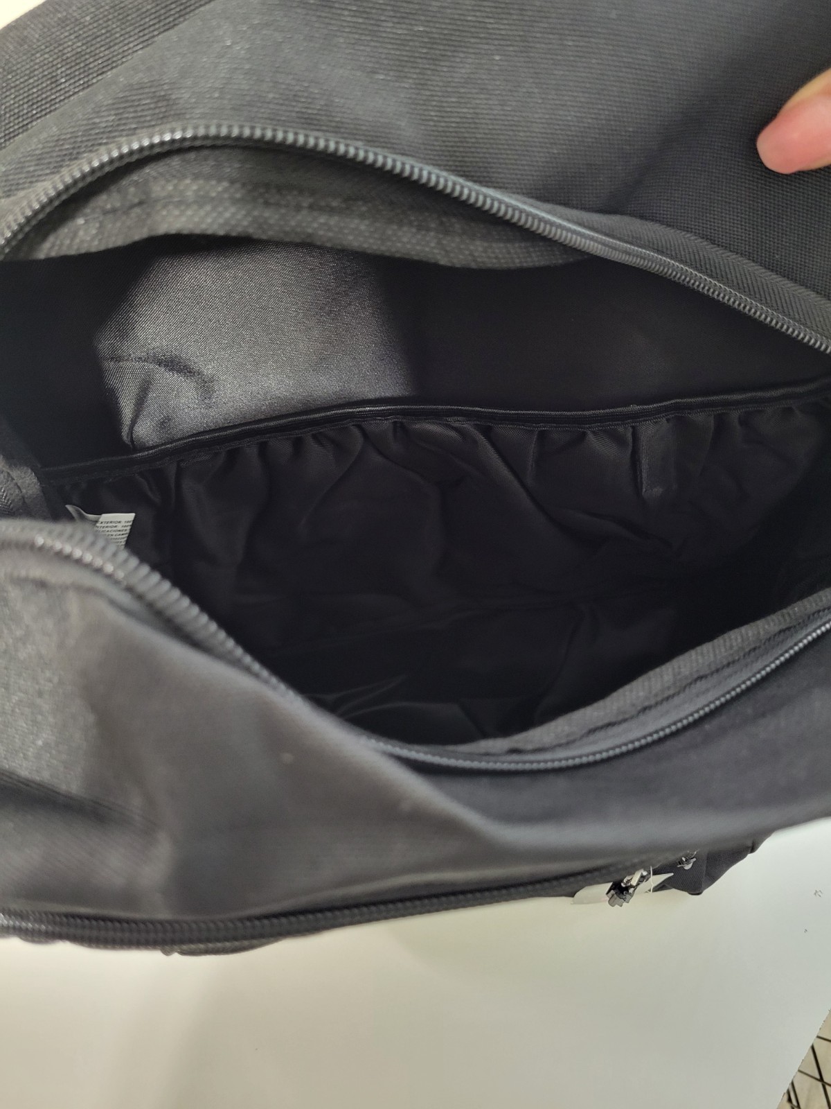 NWT Eastsport Unisex Essential 17.5 Inch Backpack Black W/Padded Laptop sleeve