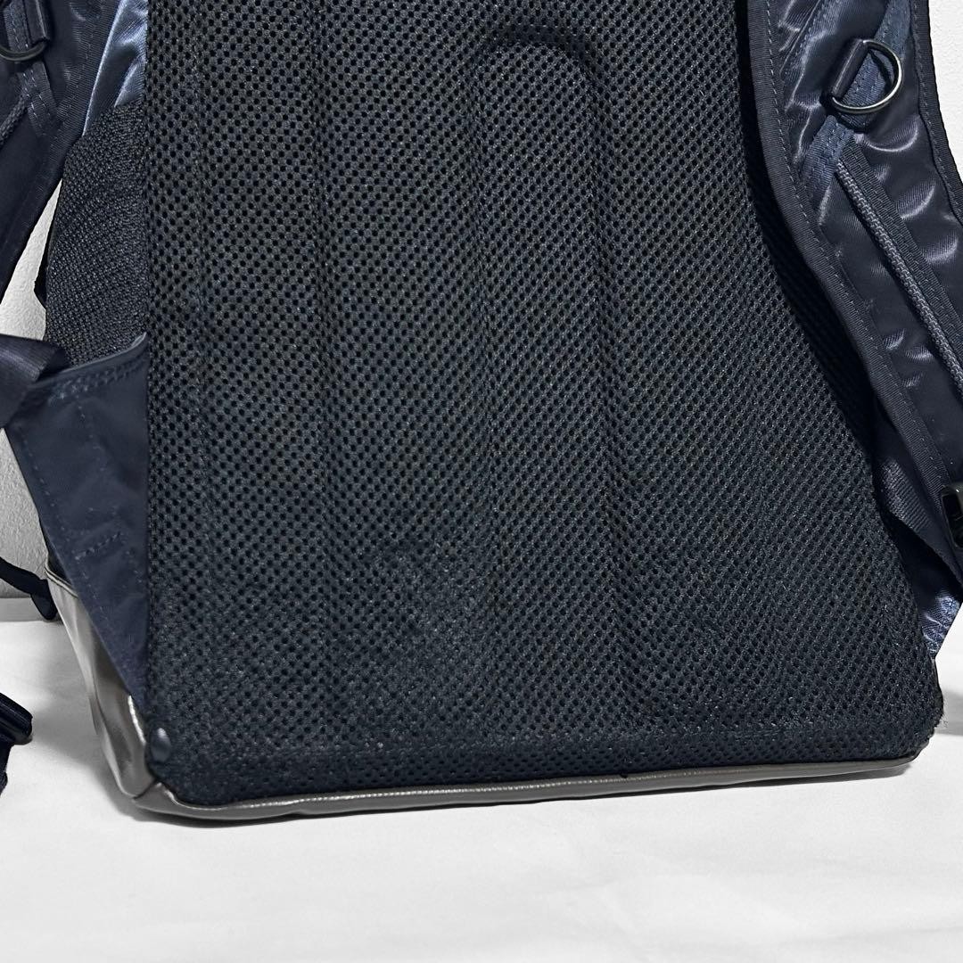 PORTER x SAC’S BAR Collab Backpack Made in Japan Navy Nylon Satin Condition EX