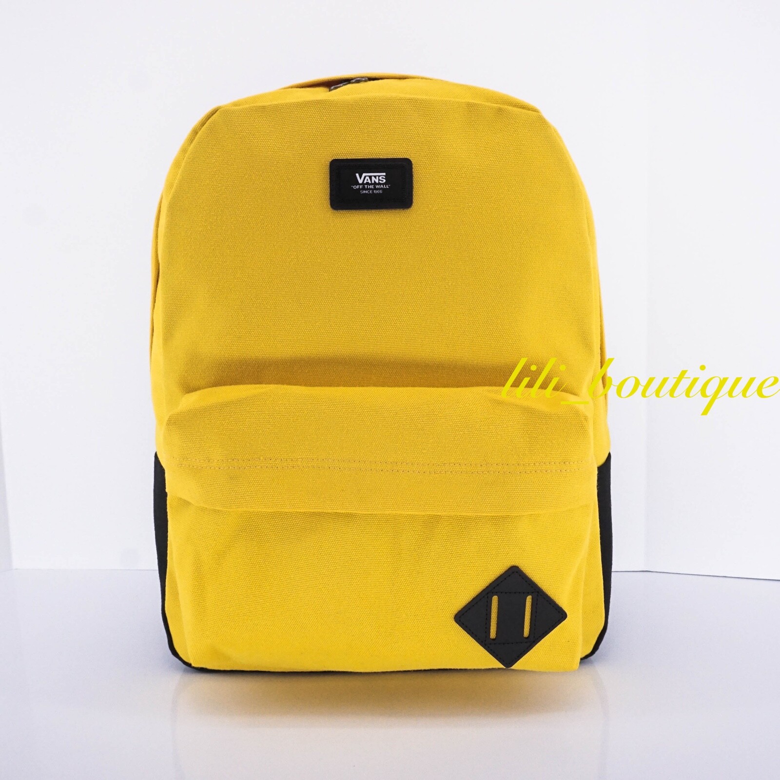 NWT Vans Old Skool III Backpack School Laptop Bag VN0A3I6RD2P Sulphur Black $36