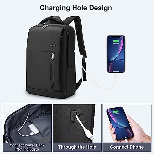 17 Inch Laptop Backpack Slim Durable Business Computer Travel Backpack with