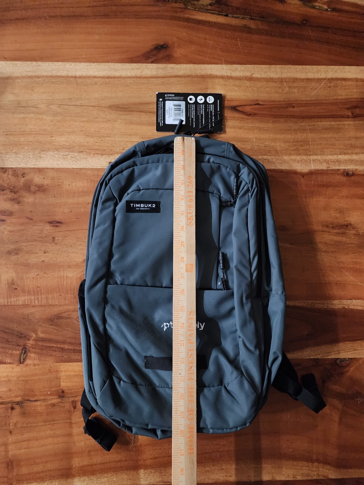 Timbuk2 Parkside Midway Laptop Tablet Gray Travel Pocket Work School Backpack