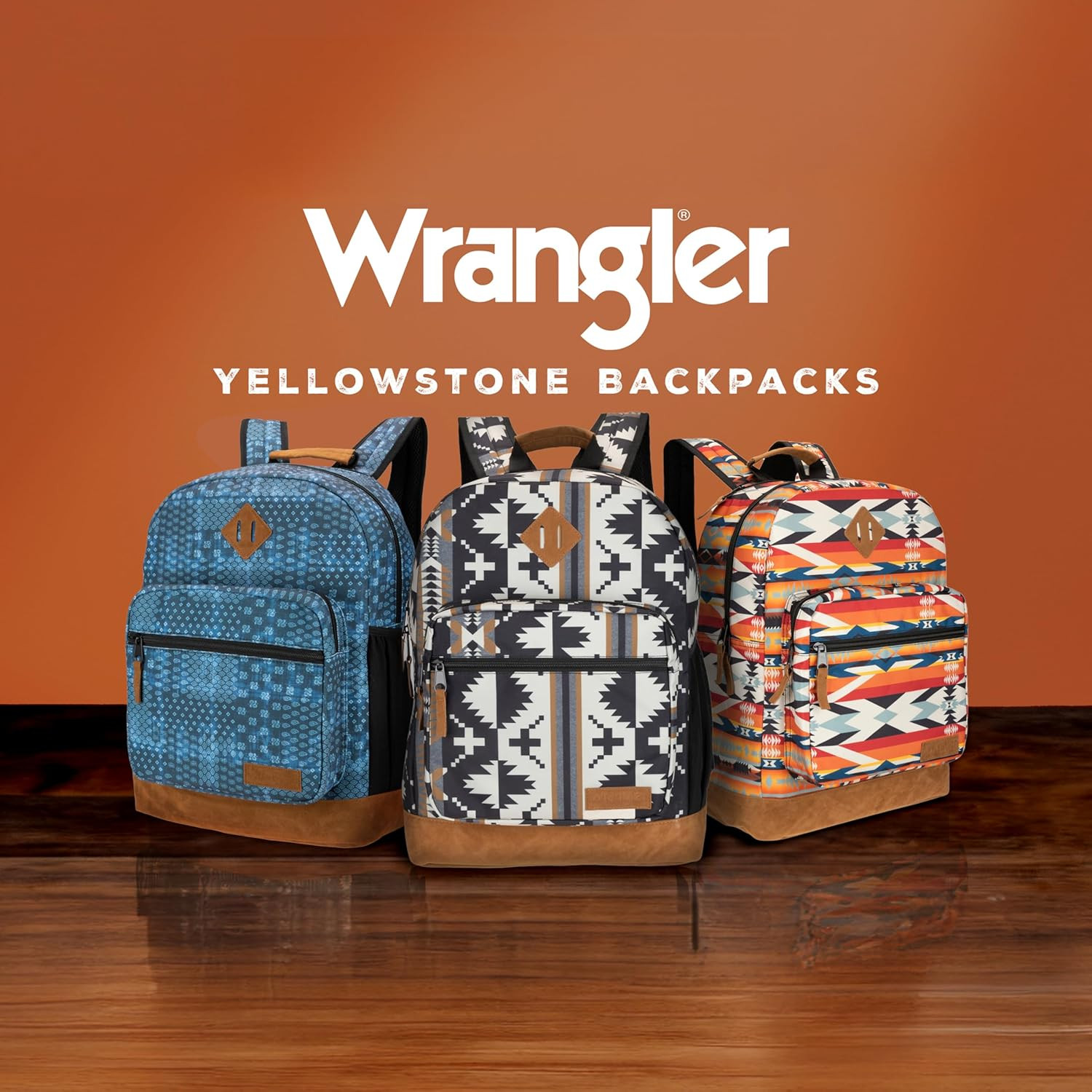 Yellowstone Sturdy Backpack for Travel Classic Logo Water Resistant Casual Daypa