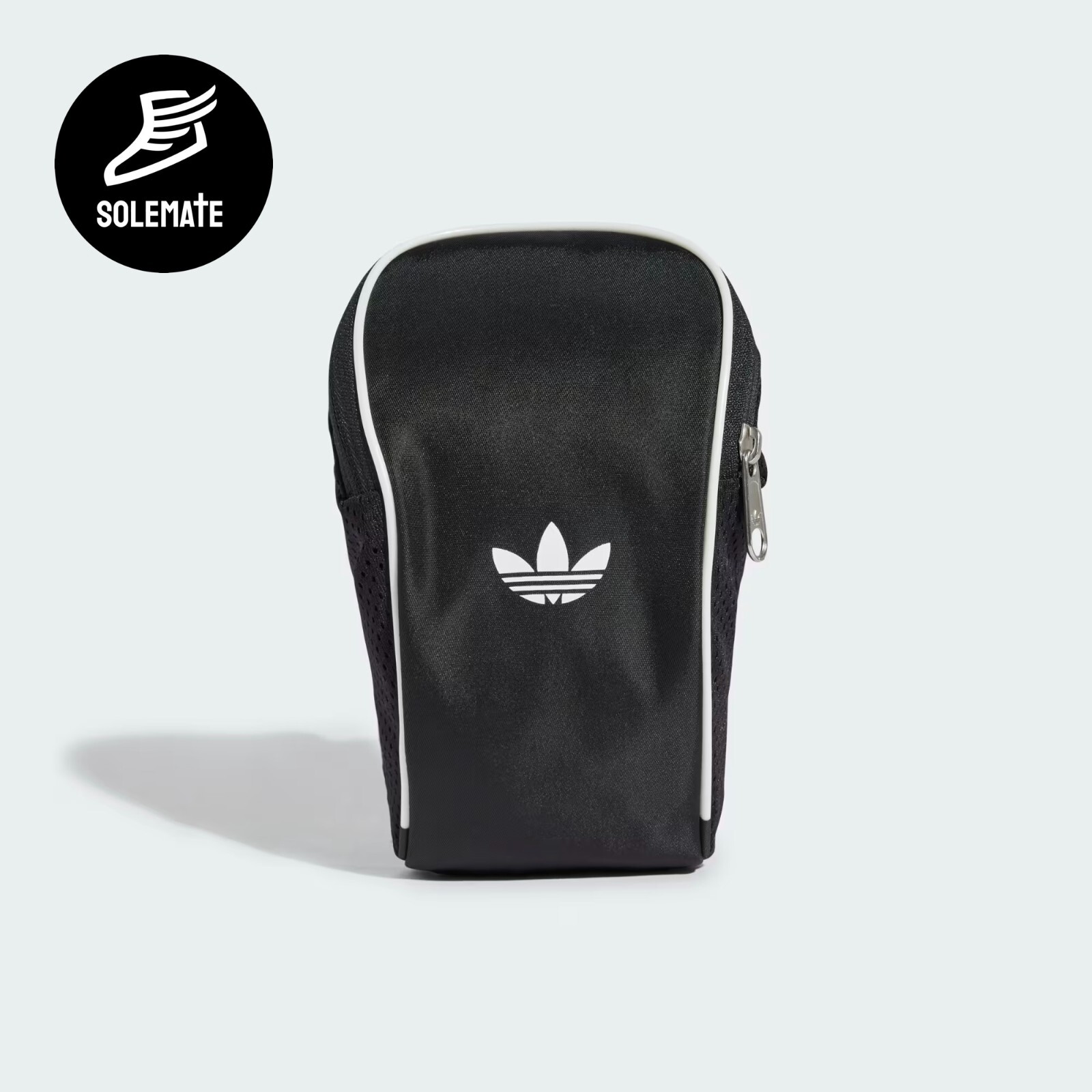 Adidas Original Adicolor Small Sling Bag Black White JD5570🔥Fast Ship🔥New ✅