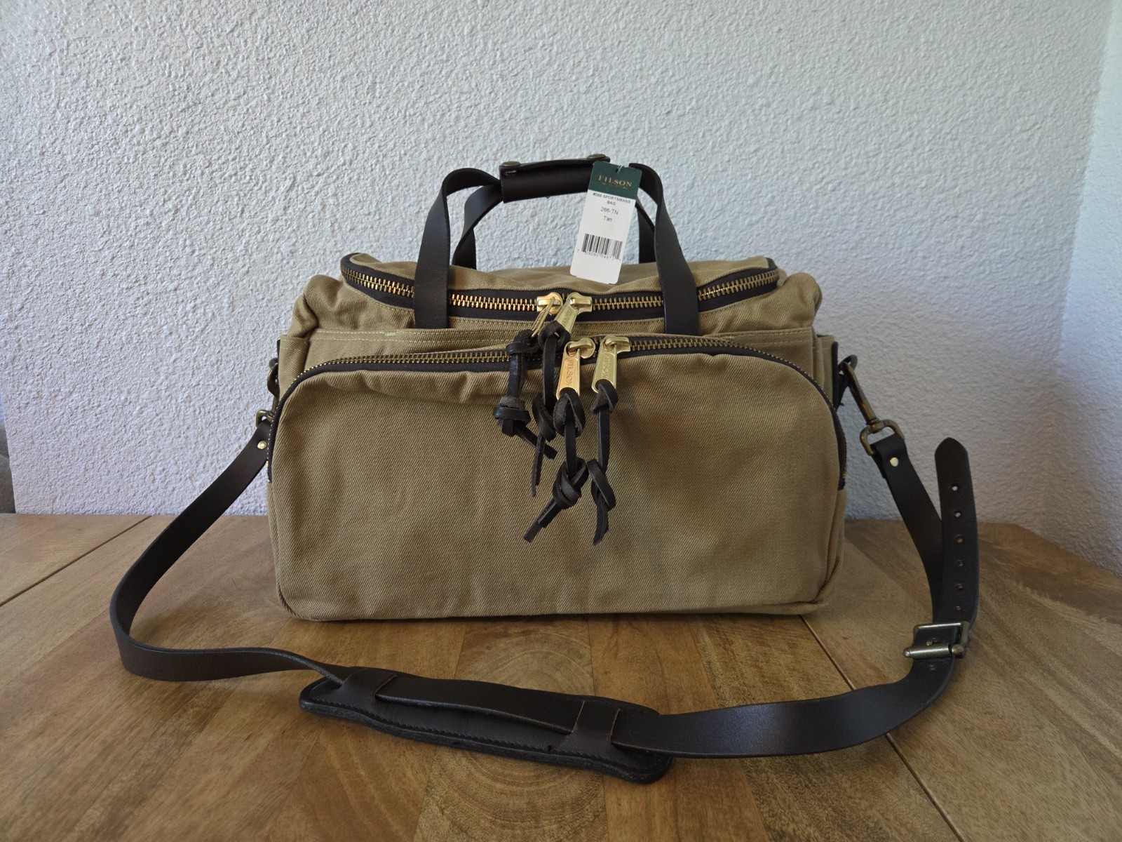 Filson Sportsman Bag | NWT | Tan | Made in USA | Discontinued | Rare