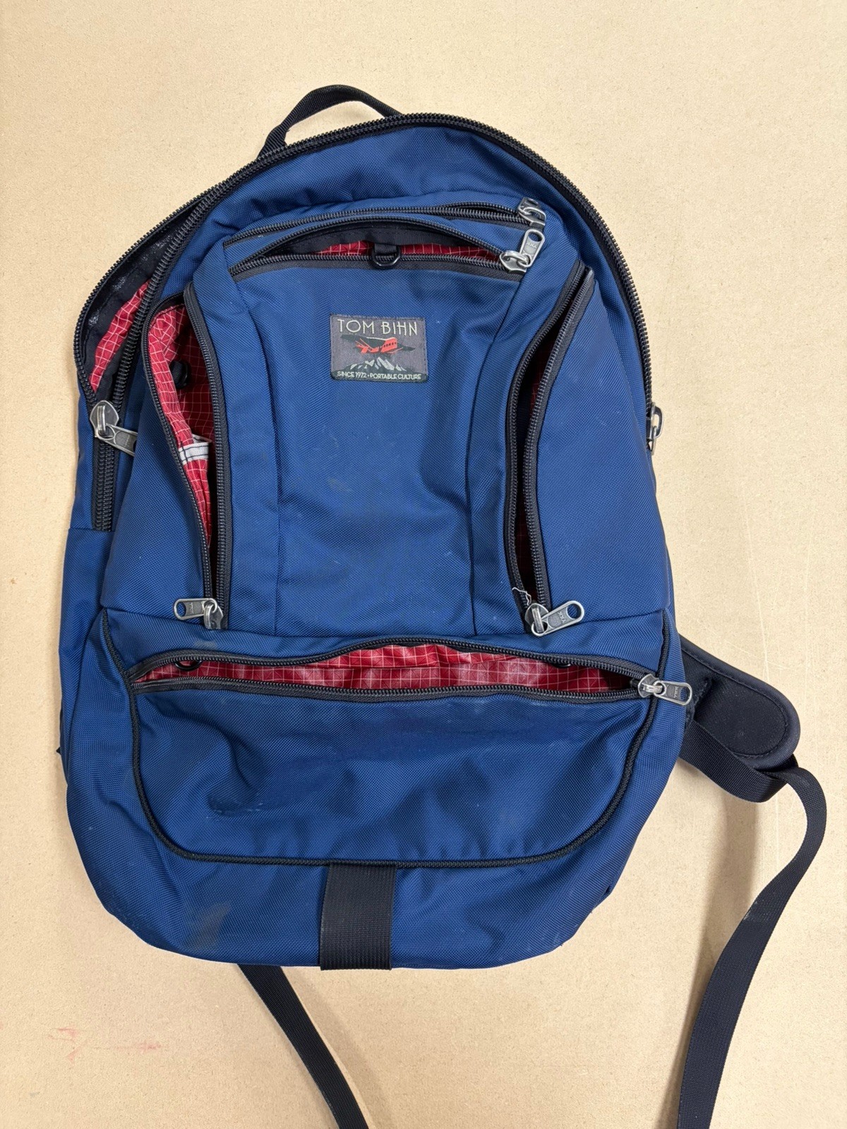 Tom Bihn Synapse 25 backpack- Deep Blue 525 Ballistic/Iberian 200