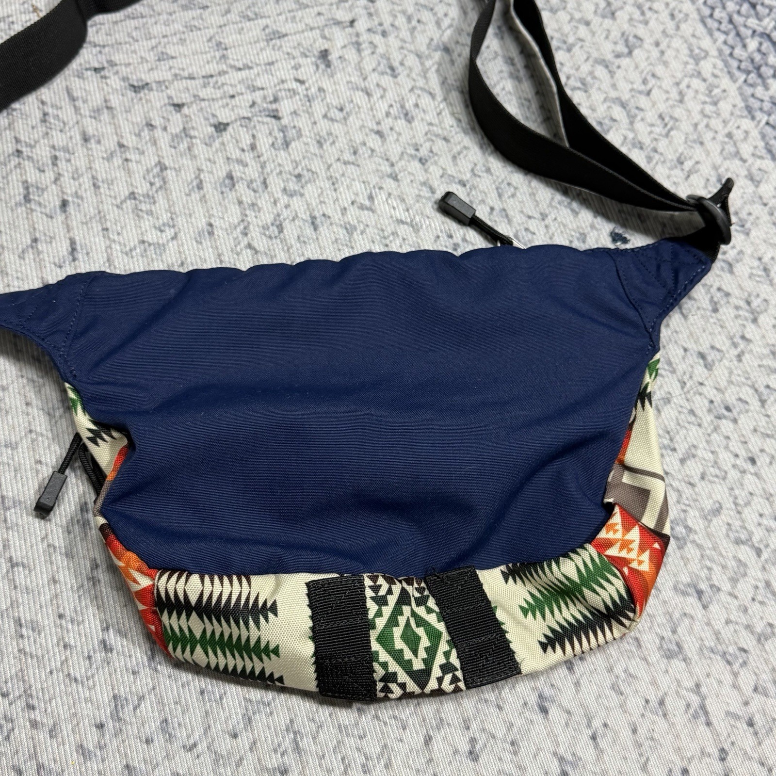 Pendleton Woolen Mills Waist Pack Hip Bag Aztec Geometric Print Cordura Fabric