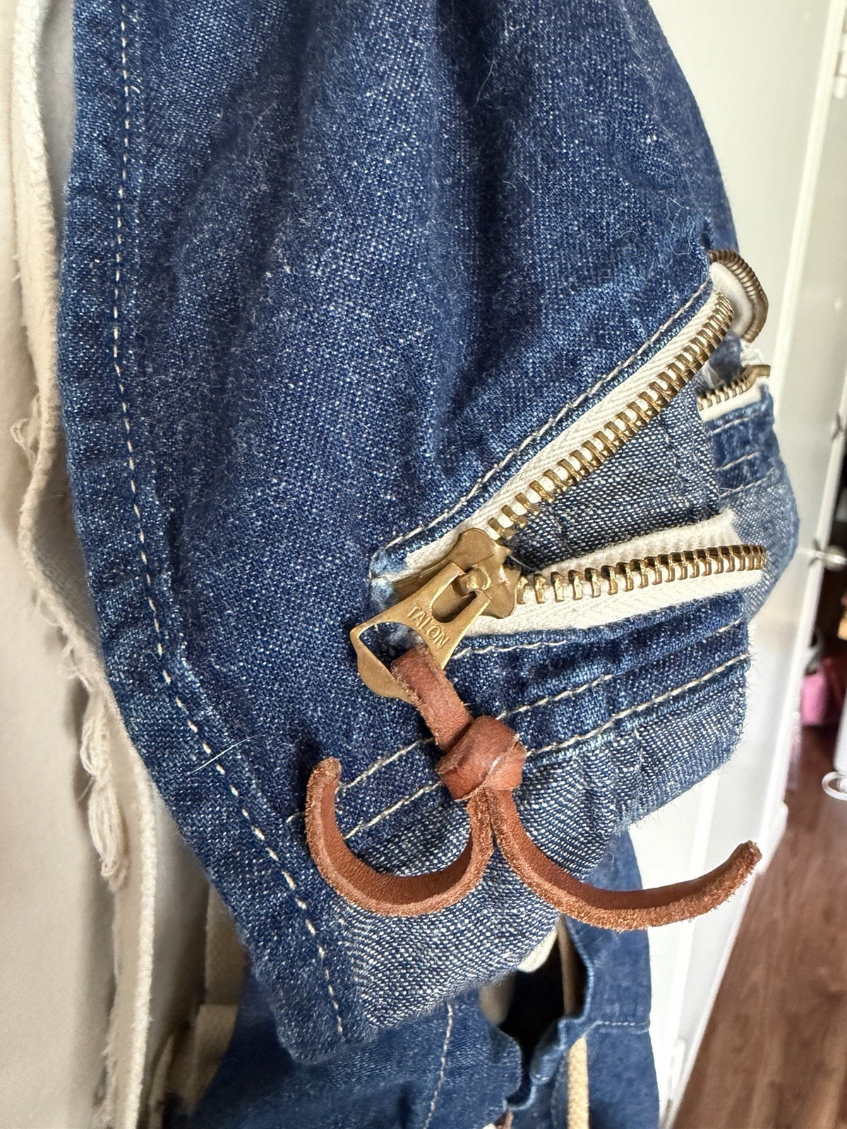 Polo Ralph Lauren RRL Stenciled Denim Backpack