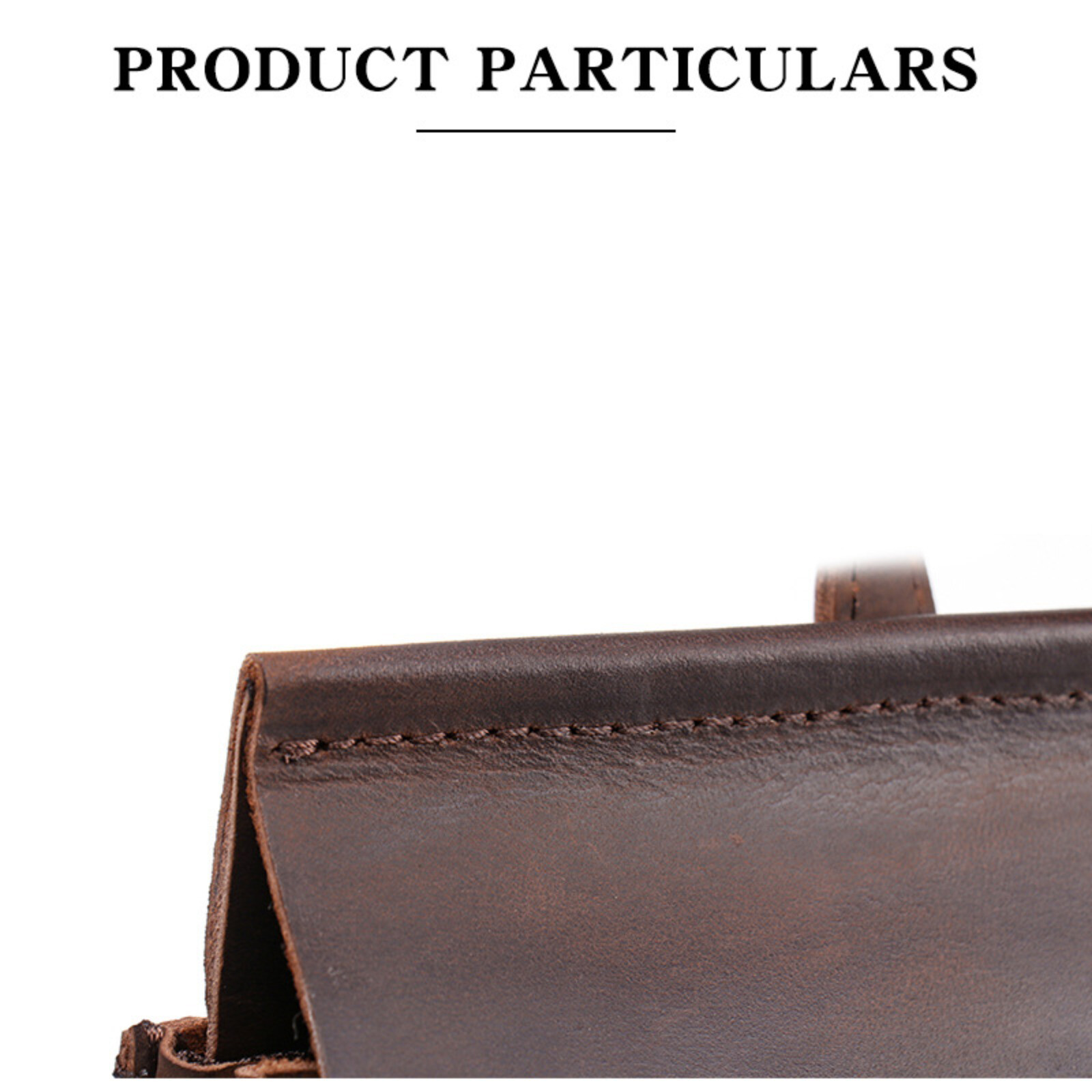 Mens Leather Backpack Brown Laptop Bag Vintage Travel School Rucksack