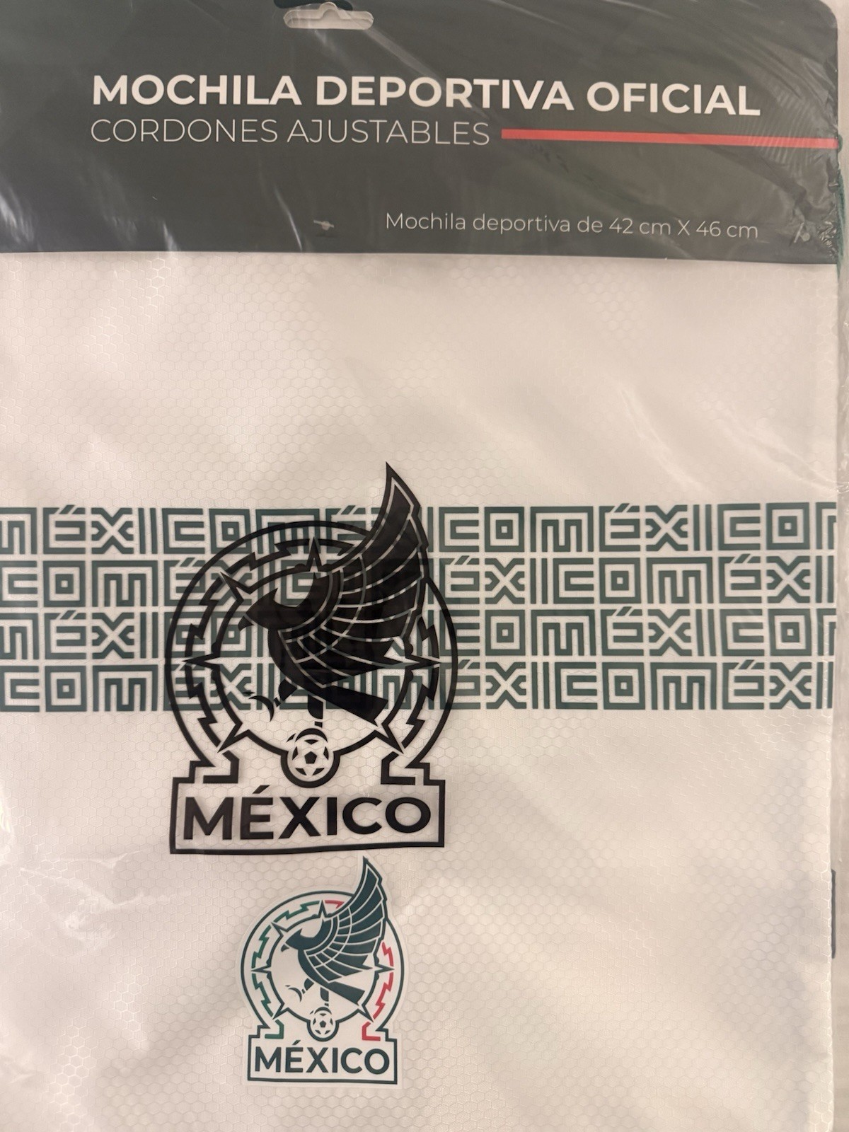 Official Mexico National Team Drawstring Backpack New Sealed Choose Color