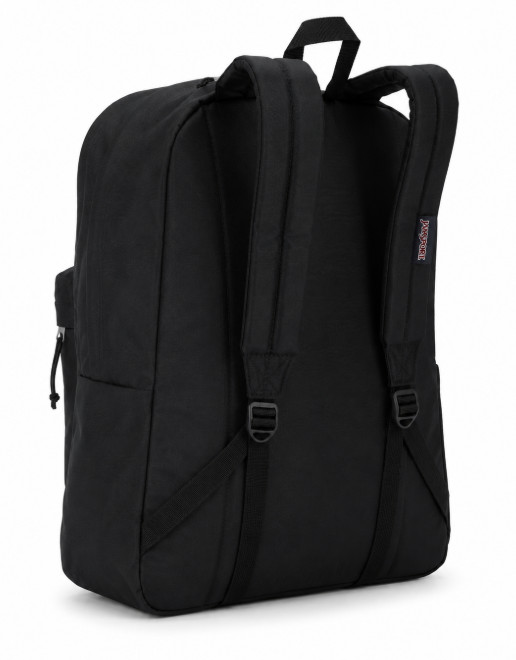 JanSport SuperBreak Plus Backpack Black With Padded Laptop Sleeve Water Pocket