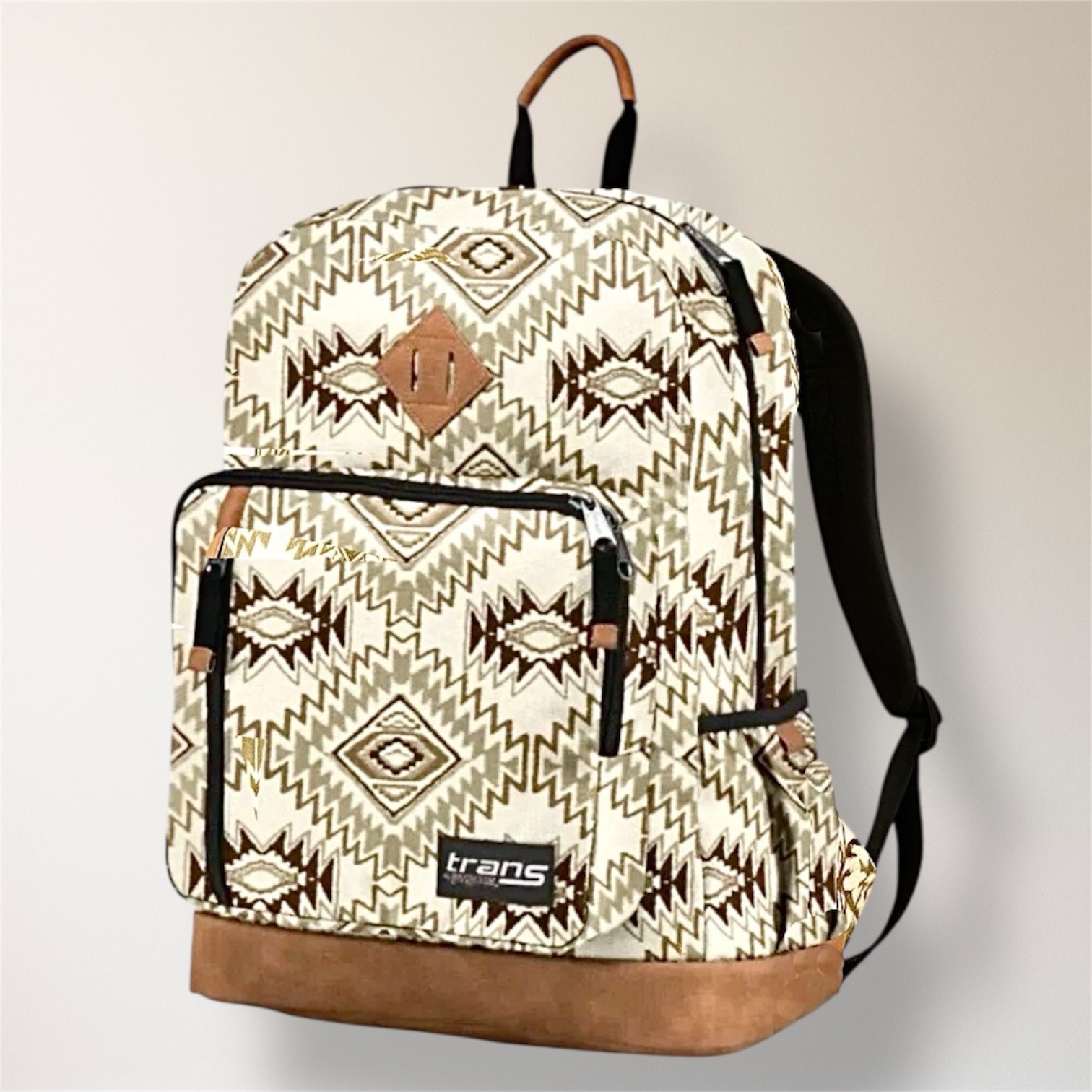 Trans by JanSport Dakota 18″ Southwest Aztec Backpack Laptop School Bookbag NWT